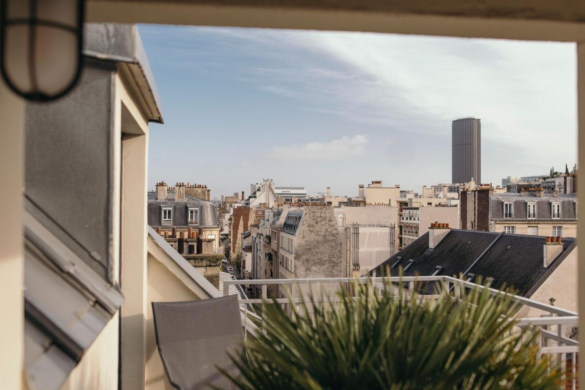 Hotel Eiffel Blomet París Exterior foto