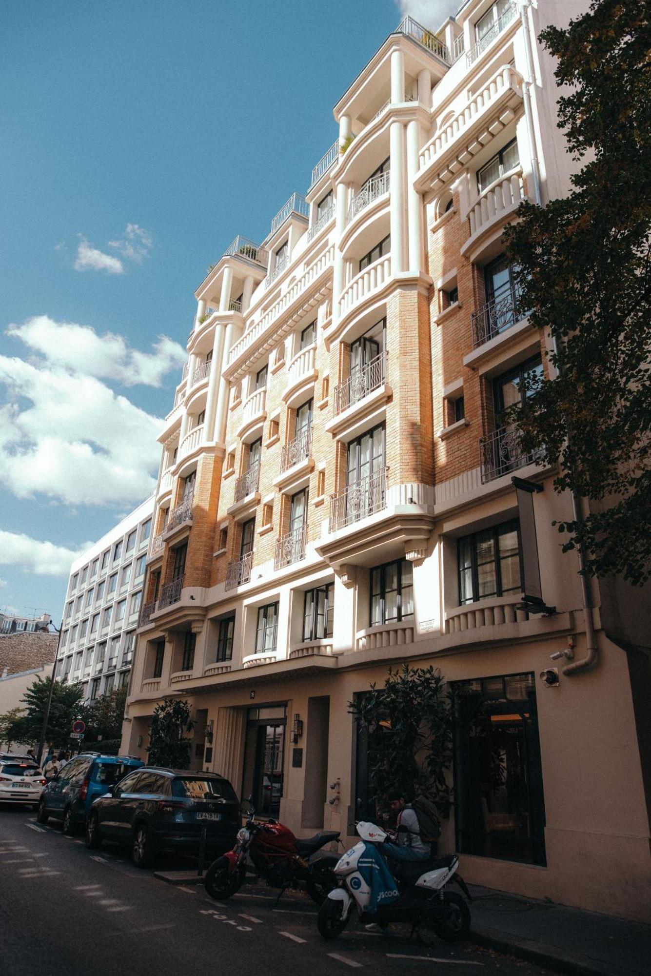 Hotel Eiffel Blomet París Exterior foto